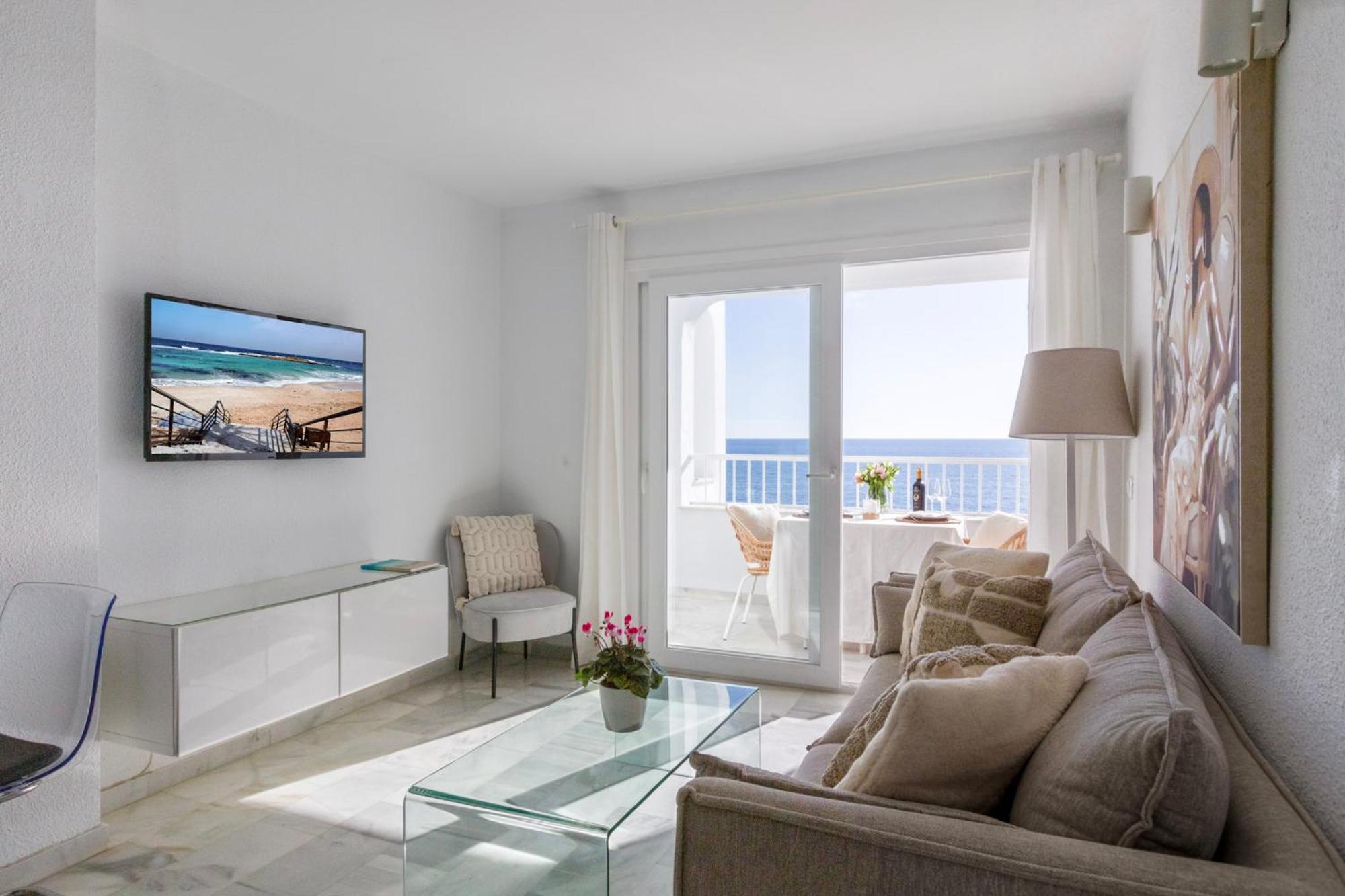 Oceanfront Mijas Leilighet Eksteriør bilde