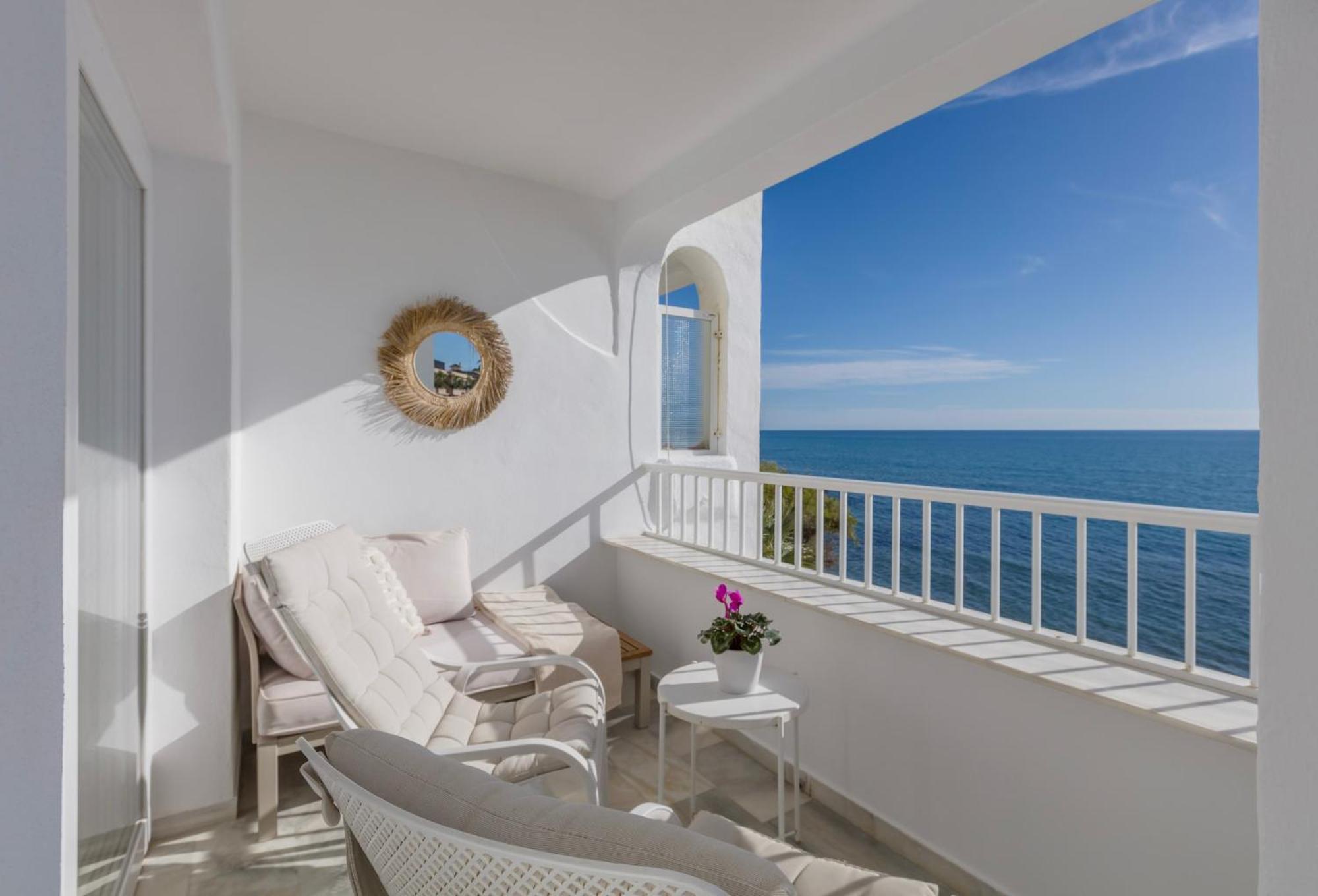 Oceanfront Mijas Leilighet Eksteriør bilde