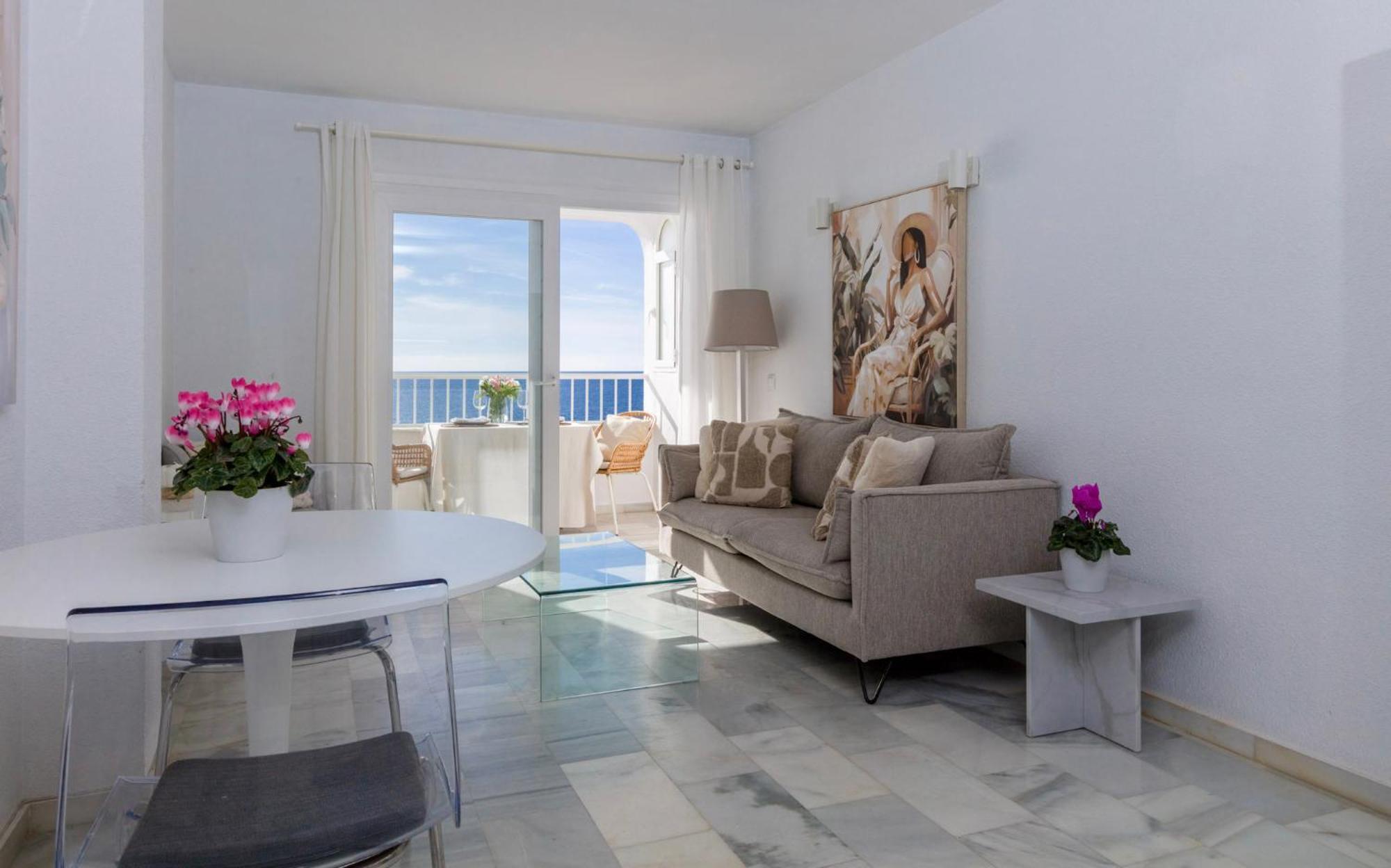 Oceanfront Mijas Leilighet Eksteriør bilde