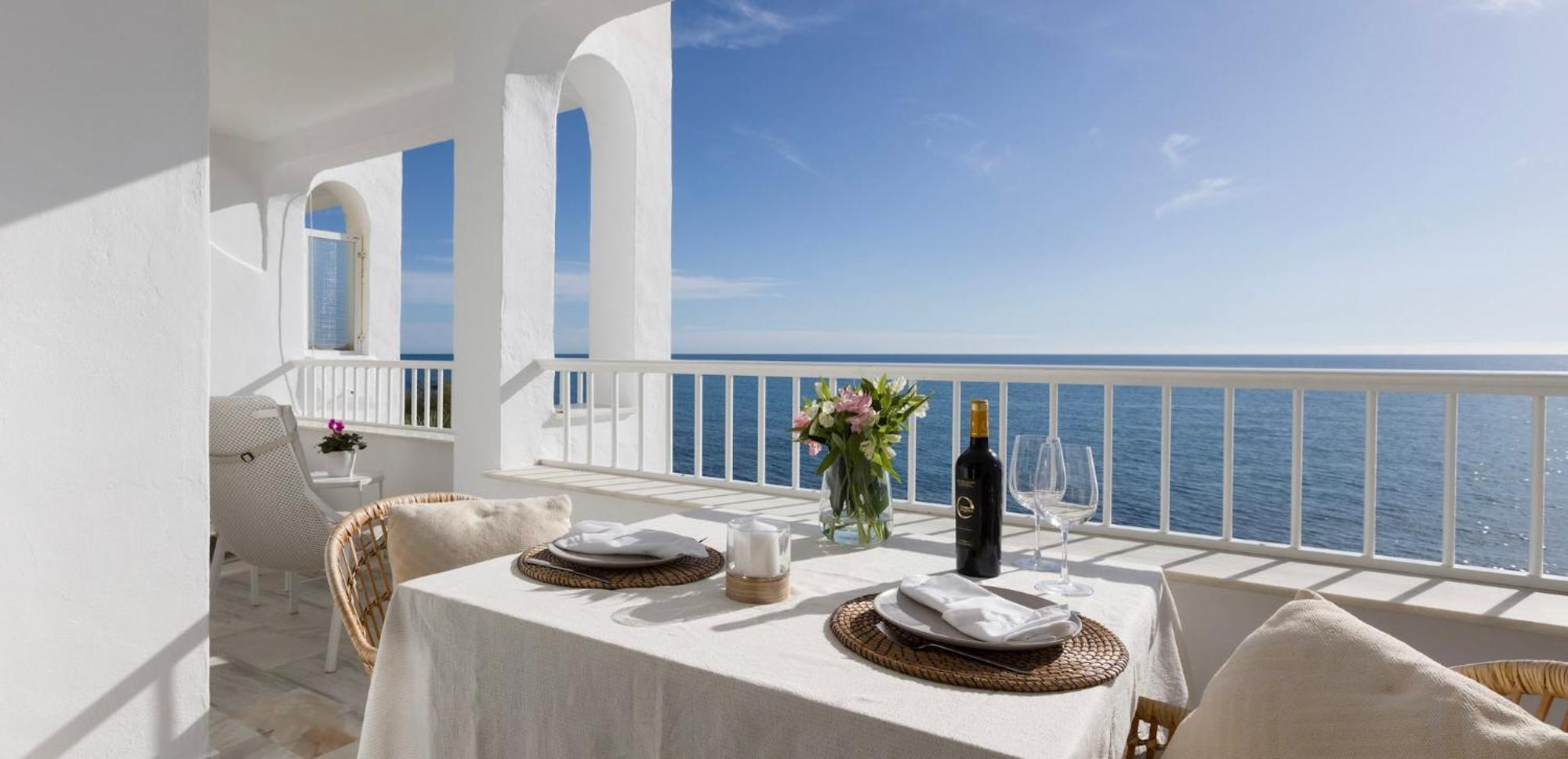 Oceanfront Mijas Leilighet Eksteriør bilde